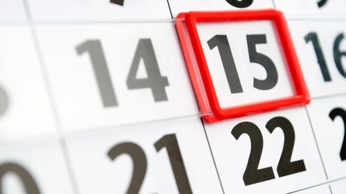 Picture of a calendar