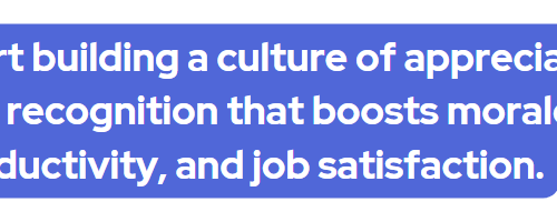 Graphic about how to build culture